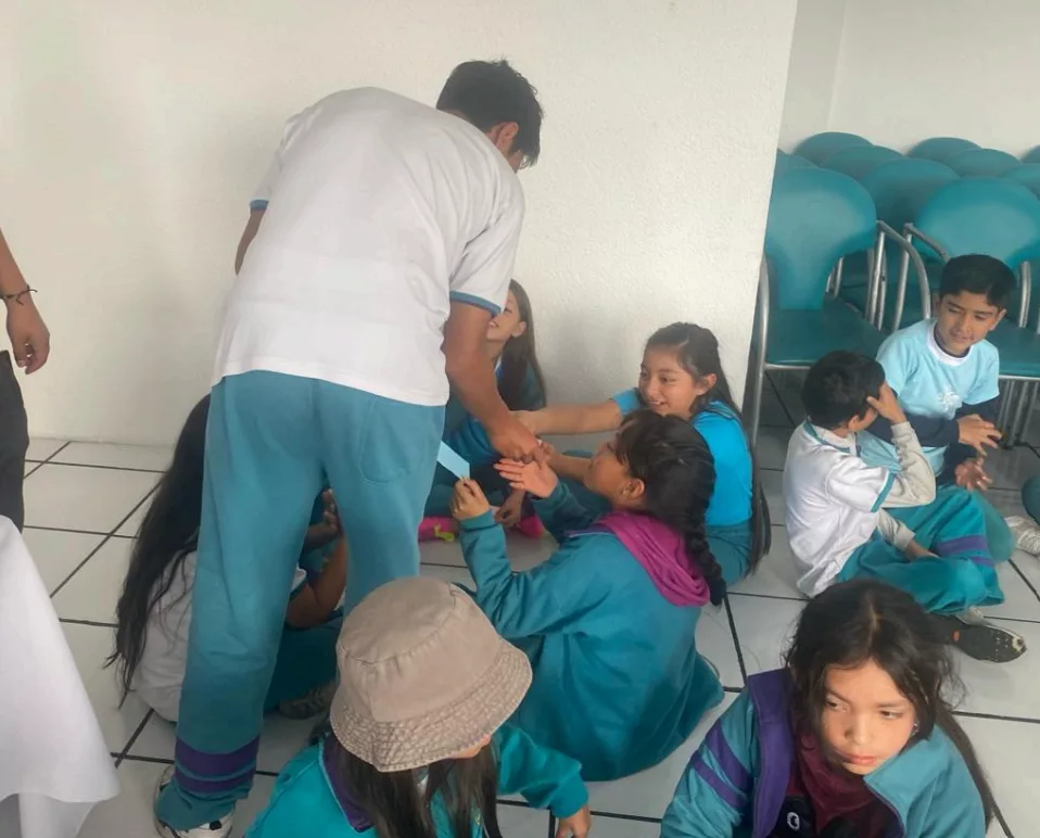 Premiación a los estudiantes participativos