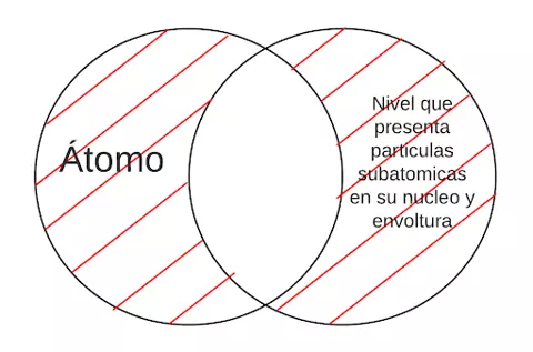P2.2: Todo átomo es el nivel que presenta partículas subatómicas en su núcleo y envoltura.